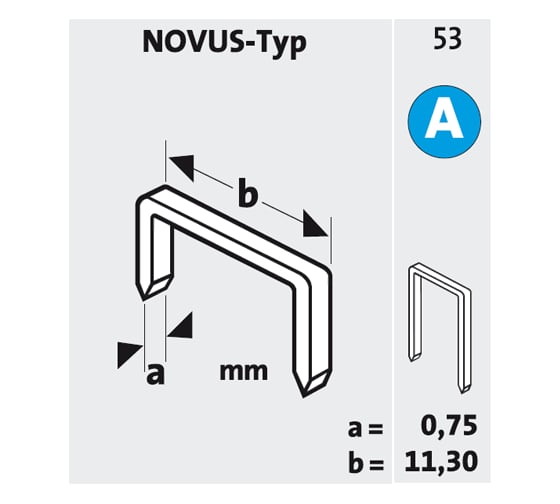 Механический степлер Novus J 01 A 030-0417