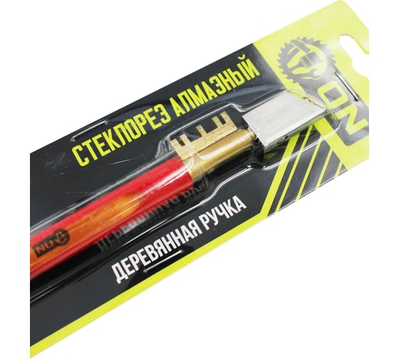 Алмазный стеклорез On деревянная ручка 09-03-001