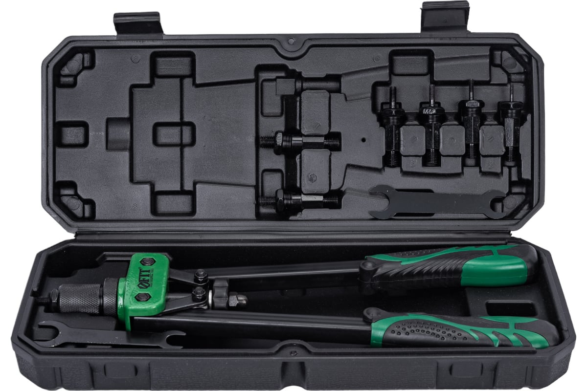 Силовой заклепочник FIT двуручный Профи для резьбовых заклепок, М3-М10 ...