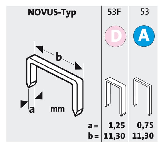 Механический степлер Novus J 17 DA 030-0423