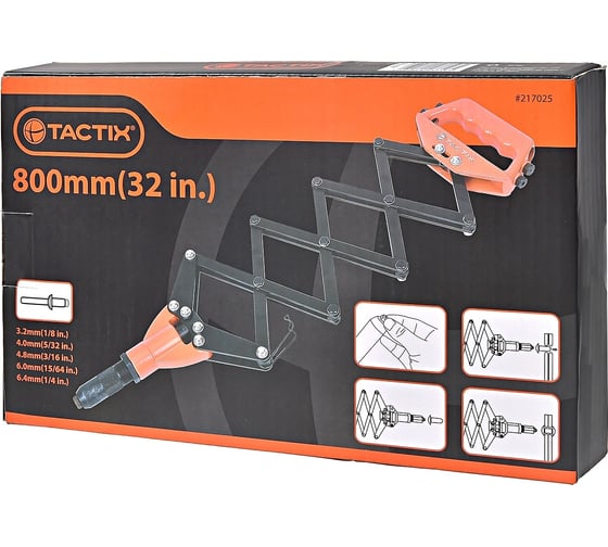 Заклепочник TACTIX усиленный 217025