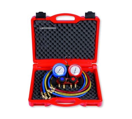 Малый 2-х позиционный набор Rothenberger R22/R134a/R407C R170600