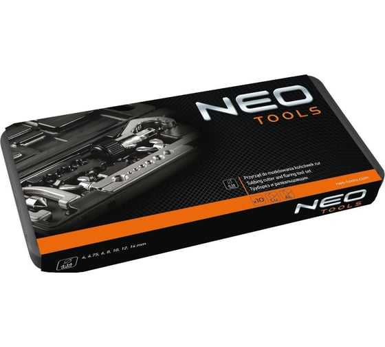 Набор для развальцовки трубок NEO Tools 10 шт 02-050