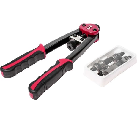 Заклепочник ручной резьбовой JTC, 5, 6, 8, 10 мм, общая длина 325 мм, 5218N 733915