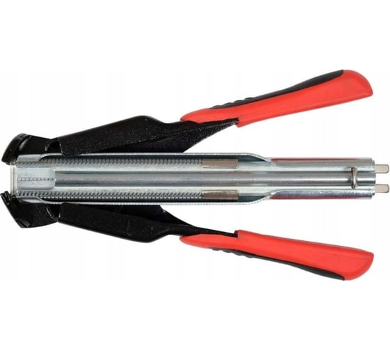 Клипсатор ручной для сетки YATO 190мм + 100 стальных с-образных скоб YT-51470 371451470 092 1