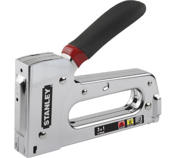 Степлер для скоб типа А и шпилек Stanley LIGHT DUTY 3 В 1 6-TR120 STHT6-70410