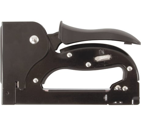 Степлер для узких скоб КУРС черный 32095