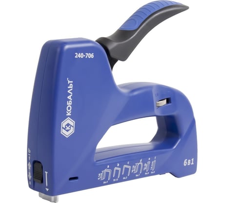 Механический степлер 6 в 1 КОБАЛЬТ 240-706