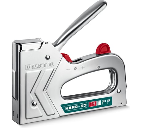 Стальной степлер тип 53 (6-16мм)/300/500 KRAFTOOL Hard-53 3180