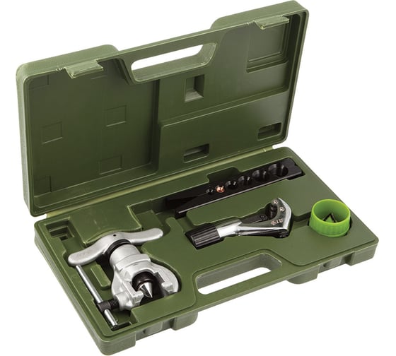 Набор для развальцовки тормозных трубок, профессиональный Дело Техники 820314 1