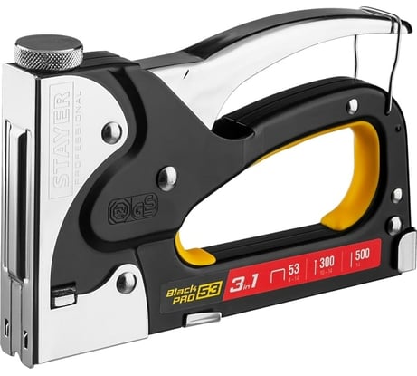 Стальной степлер STAYER HERCULES-53 тип 53, 300, 500, 31507