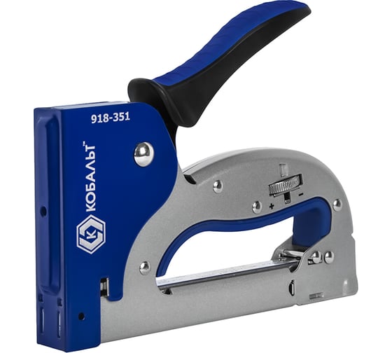 Механический степлер, скобы 4-14 мм, тип 53 КОБАЛЬТ 918-351