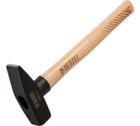 Слесарный молоток Denzel 1000 г, кованый квадратный боек, буковая рукоятка 10437