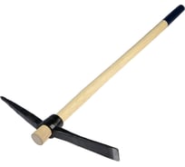 Кирка ТУНДРА кованая, деревянная рукоятка 900 мм, 2000 г 5378862