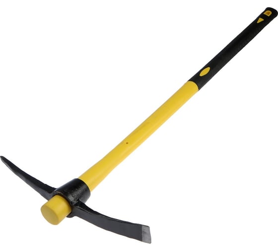 Кирка ТУНДРА кованая, фибергласовая рукоятка 900 мм, 1000 г 5378863 1