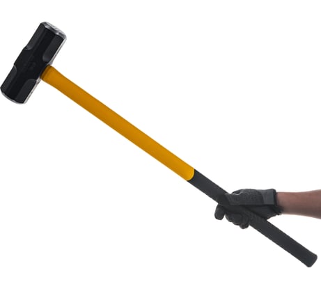 Кувалда с фибергласовой ручкой Inforce 7000 грамм 06-16-22