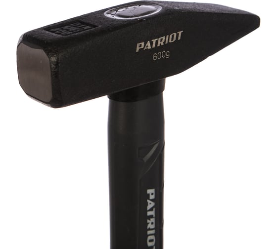 Слесарный молоток с фибергласовой рукояткой, 600г PATRIOT MHF-600 350001016