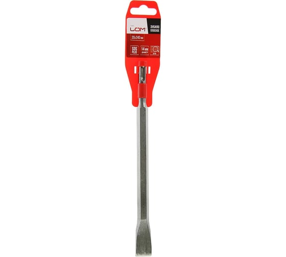 Плоское зубило ЛОМ SDS-plus 14x20x240 мм 2798912 1