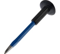 Зубило ТУНДРА пикообразное, арматурная сталь, резиновая рукоятка, 250 мм 1123544