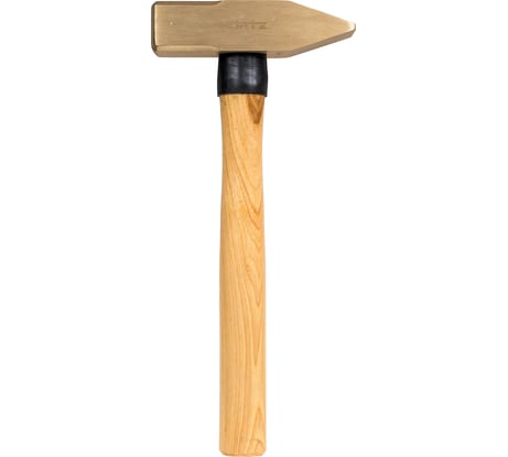 Молоток HORTZ сл. 1.0 кв/боек сплав AlCu искробезопасный с дер. рукояткой HOR 1098250