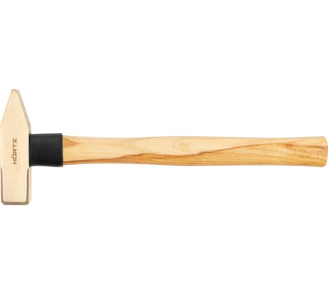 Молоток HORTZ сл. 0.4 кв/боек сплав AlCu искробезопасный с дер. рукояткой HOR 1098246