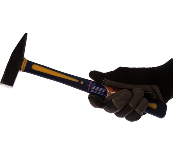 Слесарный молоток с фибергласовой рукояткой 300 г KRAFT KT 700702