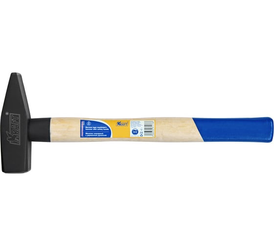 Слесарный молоток с деревянной рукояткой 1000 г KRAFT KT 700707