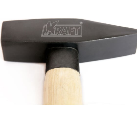 Слесарный молоток с деревянной рукояткой 1000 г KRAFT KT 700707