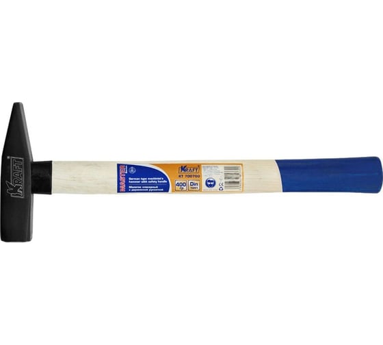 Слесарный молоток с деревянной рукояткой 400 г KRAFT KT 700700 1