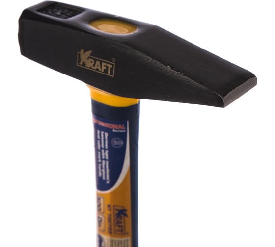 Слесарный молоток с фибергласовой рукояткой 500 г KRAFT KT 700703