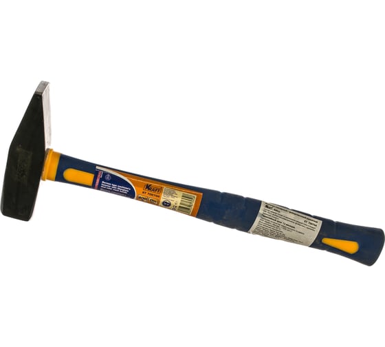 Слесарный молоток с фибергласовой рукояткой 800 г KRAFT KT 700704