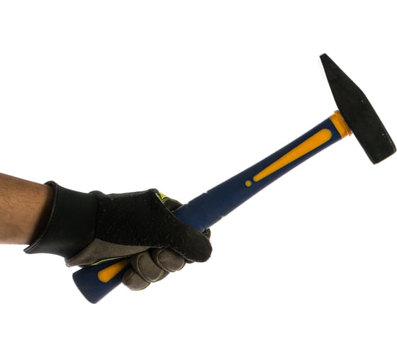 Слесарный молоток с фибергласовой рукояткой 800 г KRAFT KT 700704