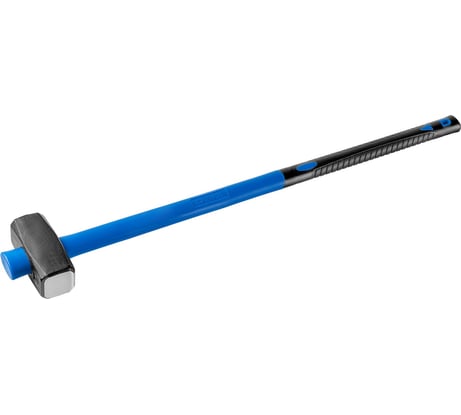 Кувалда с фибергласовой рукояткой , обратный всад, 3 кг СИБИН 20134-3