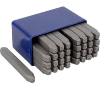 Набор буквенных клейм Beril кириллица, 4 мм, стальные 552004 12344