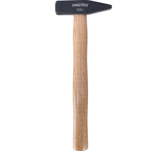 Слесарный молоток с деревянной клеенной рукояткой Smartbuy 500 г, tools SBT-GHW-500