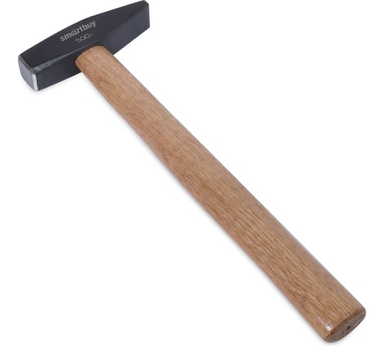 Слесарный молоток с деревянной клеенной рукояткой Smartbuy 500 г, tools SBT-GHW-500