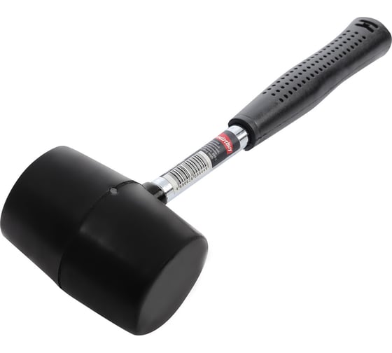 Резиновый молоток с плексигласовой прорезиненной рукояткой Smartbuy 500 г, tools SBT-GRP-500