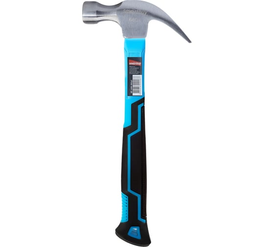 Столярный молоток с гвоздодером с плексигласовой рукояткой Smartbuy 680 г, tools SBT-GHN-680p2