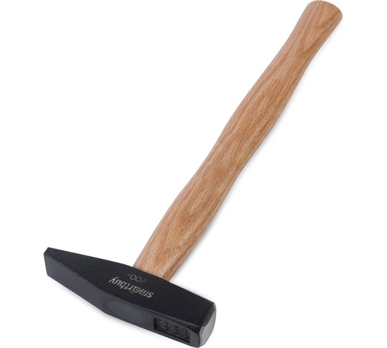 Слесарный молоток с деревянной клеенной рукояткой Smartbuy 200 г, tools SBT-GHW-200