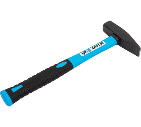 Слесарный молоток WIPRO двухкомпонентная рукоятка фиберглас+ПВХ и ТПР 0501-500