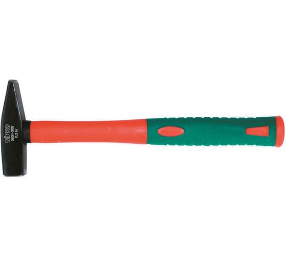 Слесарный молоток WIPRO двухкомпонентная рукоятка фиберглас+ПВХ и ТПР 0501-300 1