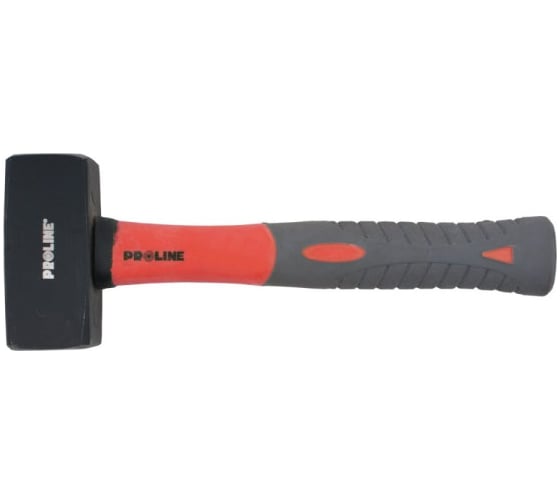 Молоток каменщика PROLINE 1500г, красно-серый 12565