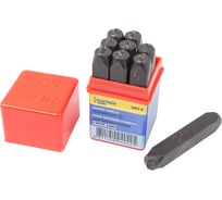 Набор цифровых штампов Partner 9пр. (6мм),в пластиковом футляре PA-6855-6(7973)