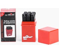 Набор клейм Сервис Ключ 9 предметов, 6мм 72351