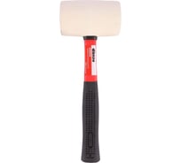 Киянка DERZHI резиновая c фибергласовой рукояткой белая, 680 г 8804-683