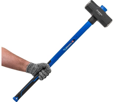 Кувалда с фибергласовой ручкой и резиновой противоскользящей накладкой Forsage (7200г, L ручки-800мм) F-T7716(56668)
