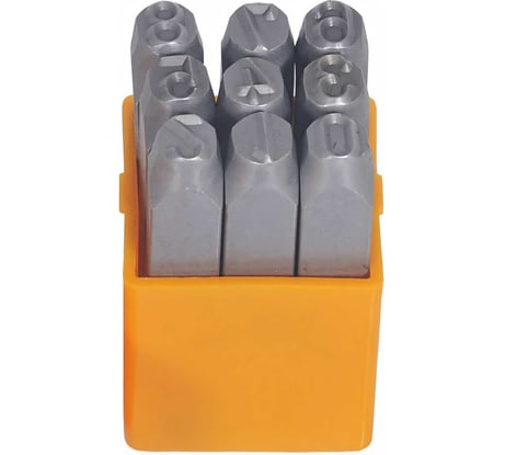 Набор цифровых клейм АвтоDело 4мм 40584