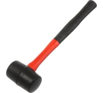 Киянка BARTEX 225 г, резина, фибергласовая рукоятка 162873