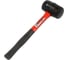 Киянка BARTEX 225 г, резина, фибергласовая рукоятка 162873 2