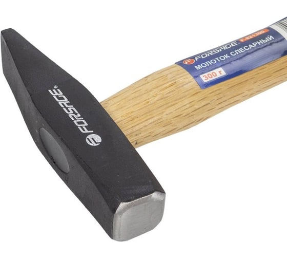Слесарный молоток Forsage с деревянной ручкой, 300 г F-821300(48205)